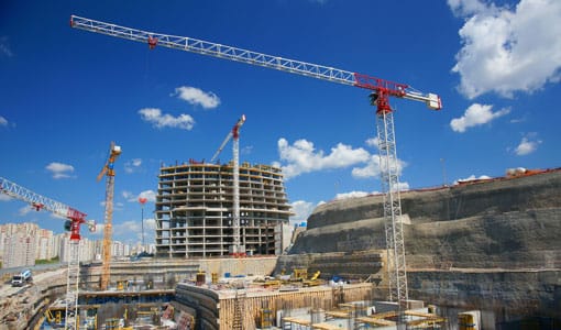 chantier construction chantier construction de beton